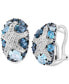 ფოტო #1 პროდუქტის EFFY® Multi-Gemstone Starfish Hoop Earrings (3-3/4 ct. t.w.) in Sterling Silver