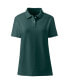 Фото #5 товара Women's School Uniform Short Sleeve Feminine Fit Mesh Polo Shirt