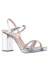 Фото #1 товара Women's Steven Block Heel Platform Evening Sandals