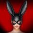 Allicia Bunny Mask Black