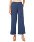 ფოტო #1 პროდუქტის Women's Plaid Pull-On Wide-Leg Pants