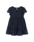 ფოტო #3 პროდუქტის Toddler Girls / Navy Holiday Dress