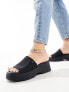 Фото #1 товара ALDO Yassu chunky mule sandals in black