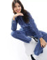 Pimkie cord jumpsuit in blue