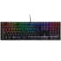 Ducky Shine 7 PBT Gaming Tastatur, MX-Speed-Silver, RGB LED - blackout