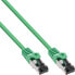 Фото #2 товара InLine Patch cable - S/FTP (PiMf) - Cat.8.1 - 2000MHz - halogen-free - green - 15m