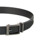 Фото #2 товара Savile Row Click To Fit Leather Track Belt Men's