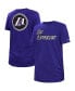 Men's Blue Los Angeles Lakers 2022/23 City Edition Big and Tall T-shirt