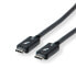 ROLINE 11.02.9040 - 0.5 m - USB C - USB C - USB 3.2 Gen 2 (3.1 Gen 2) - Black