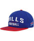 Фото #2 товара Big Boys and Girls Royal, Red Buffalo Bills Lock Up Snapback Hat
