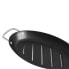 Ovale Grillpfanne Barbecue Antihaft