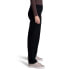 Fruit of the Loom Eversoft Fleece Open Bottom Pant Womens 2XL Black Cotton Solid