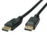 Фото #2 товара ROLINE 11.04.5810 - 1 m - DisplayPort - DisplayPort - Male - Male - Black