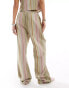 Фото #5 товара Reclaimed Vintage pull on trouser in vintage stripe