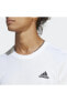 Фото #5 товара Футболка Adidas Essentials Single Jersey с вышитым логотипом