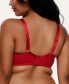 Фото #2 товара Women's Lotus Embroidered Unlined Underwire Bra