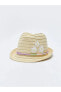 LCWaikiki 3 Boyutlu Çiçek Detaylı Kız Bebek Hasır Şapka