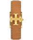 ფოტო #3 პროდუქტის Women's The Eleanor Luggage Leather Strap Watch 25mm