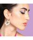 ფოტო #3 პროდუქტის Women's Snowball Drop Earrings