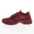 Fila Oakmont TR 5JM01950-600 Womens Red Leather Athletic Hiking Shoes