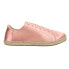 Фото #1 товара TOMS Lena Lace Up Womens Pink Sneakers Casual Shoes 10012423