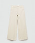 ფოტო #2 პროდუქტის Women's Mid Waist Culotte Jeans