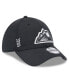 Men's Black Colorado Rockies 2024 Clubhouse 39THIRTY Flex Fit Hat