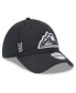 ფოტო #4 პროდუქტის Men's Black Colorado Rockies 2024 Clubhouse 39THIRTY Flex Fit Hat