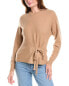 27 Miles Malibu Tie Front Cashmere Sweater Women's