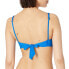 Фото #2 товара Trina Turk 296897 Women's Monaco Keyhole Halter Bikini Top, Sapphire Blue, 6