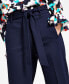 ფოტო #3 პროდუქტის Women's Tie Front Capris Pants, Created for Macy's