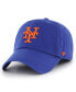 Фото #3 товара Men's Royal New York Mets Cooperstown Collection Franchise Fitted Hat