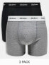 Фото #1 товара Dickies 2 pack trunk boxers in black and grey multipack