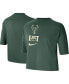 Фото #2 товара Women's Hunter Green Milwaukee Bucks Essential Boxy T-shirt