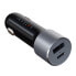 Satechi 72W Dual Port USB Power Delivery Car Charger, Auto, Cigar lighter, Black, Grey