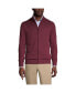 Фото #2 товара Men's School Uniform Cotton Modal Zip Front Cardigan Sweater