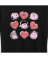 ფოტო #3 პროდუქტის Air Waves Trendy Plus Size Peanuts Valentine's Day Graphic T-shirt