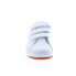 Фото #3 товара DC Striker ADYS100716-WW0 Mens White Leather Skate Inspired Sneakers Shoes 9.5