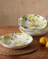 Фото #3 товара Lemons Pasta Bowls, Set of 4