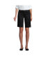 ფოტო #1 პროდუქტის Women's School Uniform Plain Front Blend Chino Shorts