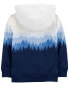 Фото #9 товара Baby Mountain Ombre Cotton Blend Hoodie - Blue 18M