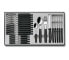 Victorinox 6.7833.24 - Knife/cutlery case set - Polypropylene - Stainless steel - Black - Ergonomic - 11 cm