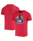 Фото #2 товара Men's Kawhi Leonard Red LA Clippers Player Graphic T-shirt