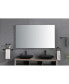 Фото #5 товара 60X 36 Inch LED Mirror Bathroom Vanity Mirror With Backlight, Wall Mount Anti-Fog Memory Large