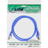Фото #3 товара InLine Patch Cable S/FTP PiMF Cat.8.1 halogen free 2000MHz blue - 1.5m