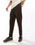 Jack & Jones slim clean jersey drawstring trouser in brown Wren, 2XL - W38 - фото #5