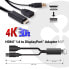 Фото #3 товара Club 3D HDMI™ to DisplayPort™ Adapter Male/Female - HDMI - DisplayPort - 0.18 m - Black