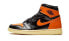 Кроссовки Nike Air Jordan 1 Retro High Shattered Backboard 3.0 (Оранжевый, Черный)