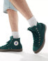 Фото #2 товара Converse Chuck Taylor All Star Hi trainers with gum sole in dark green