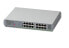 Фото #1 товара Allied Telesis AT-GS910/16 - Unmanaged - Gigabit Ethernet (10/100/1000) - Full duplex - Wall mountable